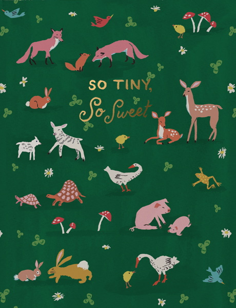 Foil Card-Tiny Animals
