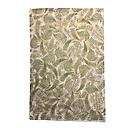 Wrap-Ferns Olive/Gold On Natural