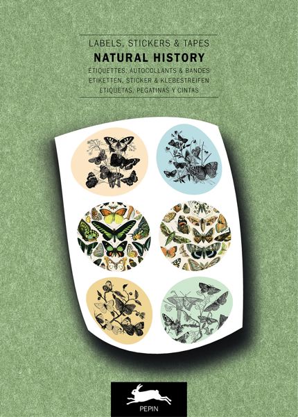 Label and Sticker Book-Natural History
