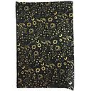 Wrap-Sun Moon Stars Gold On Black