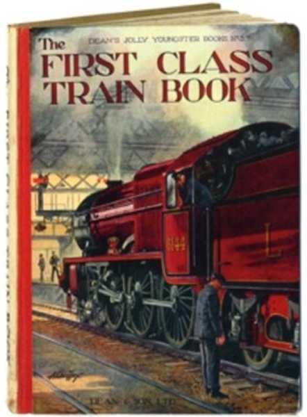 Laser Cut Card-First Class Train Book