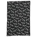 Wrap-Zebras White On Black