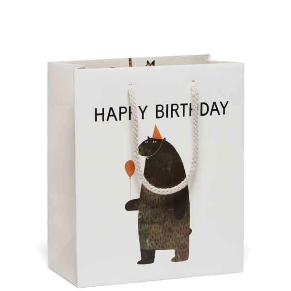 Gift Bag Medium-Party Bear