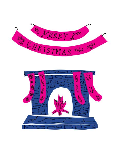 Card-Retro Christmas