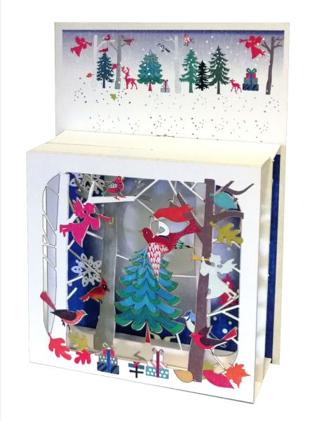 Card-Angels In The Forest