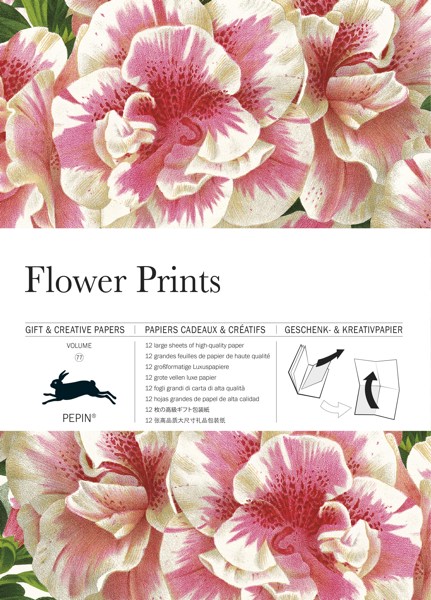 Gift and Creative Papers Book-Flower Prints