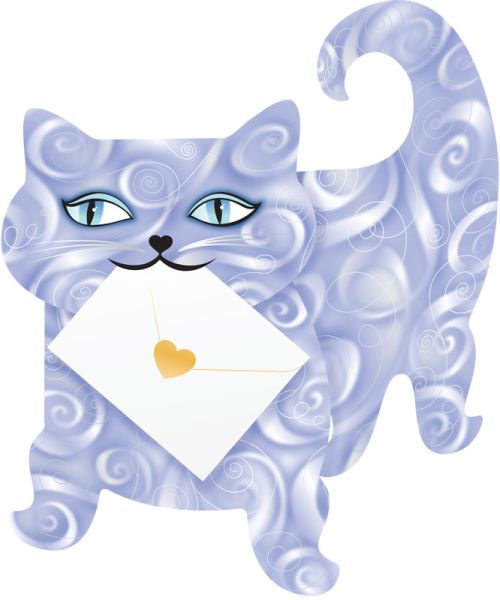 3D Card-Cat-Fluffy
