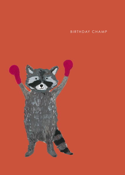 Card-Rocky Racoon