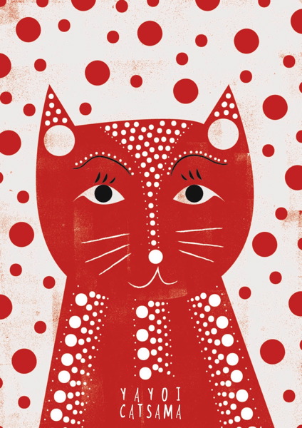 Card-Yayoi Catsama