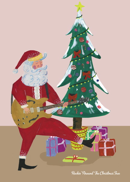 Card-Rockin Santa