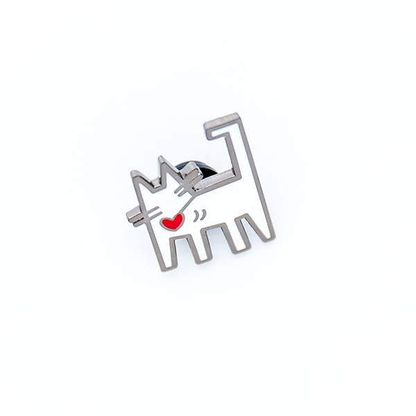 Enamel Pin-Keith Hairball