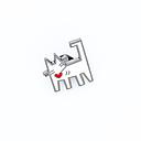 Enamel Pin-Keith Hairball