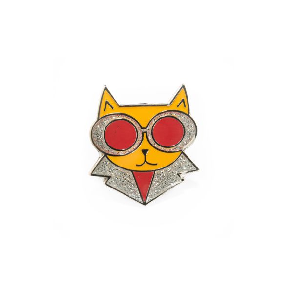 Enamel Pin-Meowton John