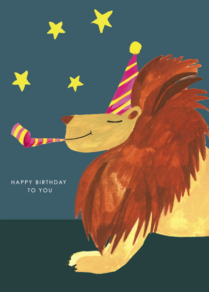 Card-Party Lion