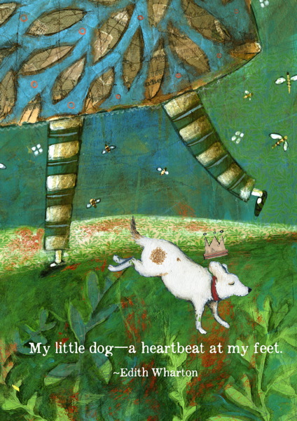 Card-Little Dog