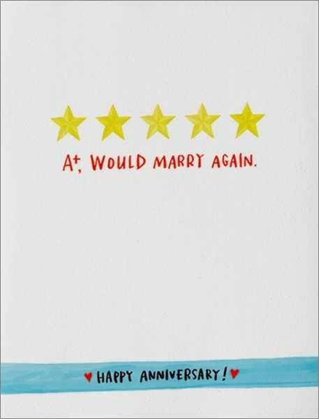 Card-Five Stars Anniversary