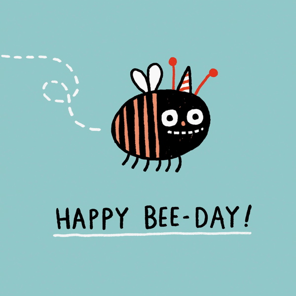 Card-Happy Bee Day