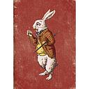 Card-White Rabbit