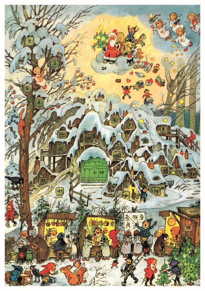 Advent Cal-Poster-Forest Market