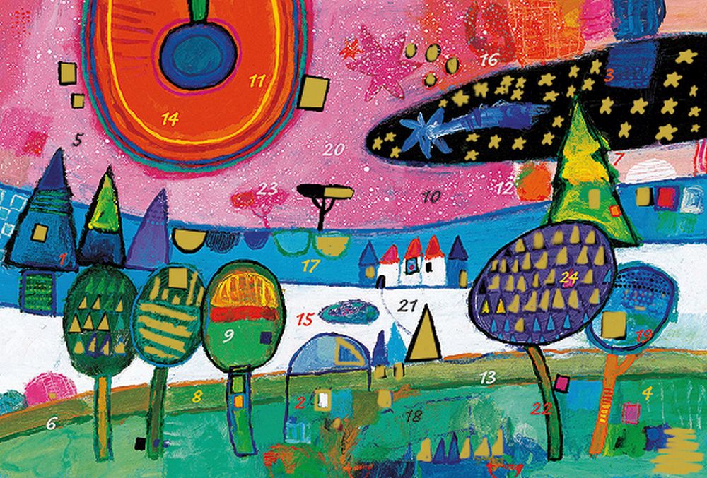 Advent Cal-Card-Magic Land