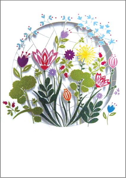 Laser Cut Card-Flowers of Love