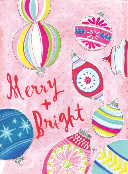Card-Merry & Bright