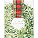 Foil Card-Ribbon Wreath