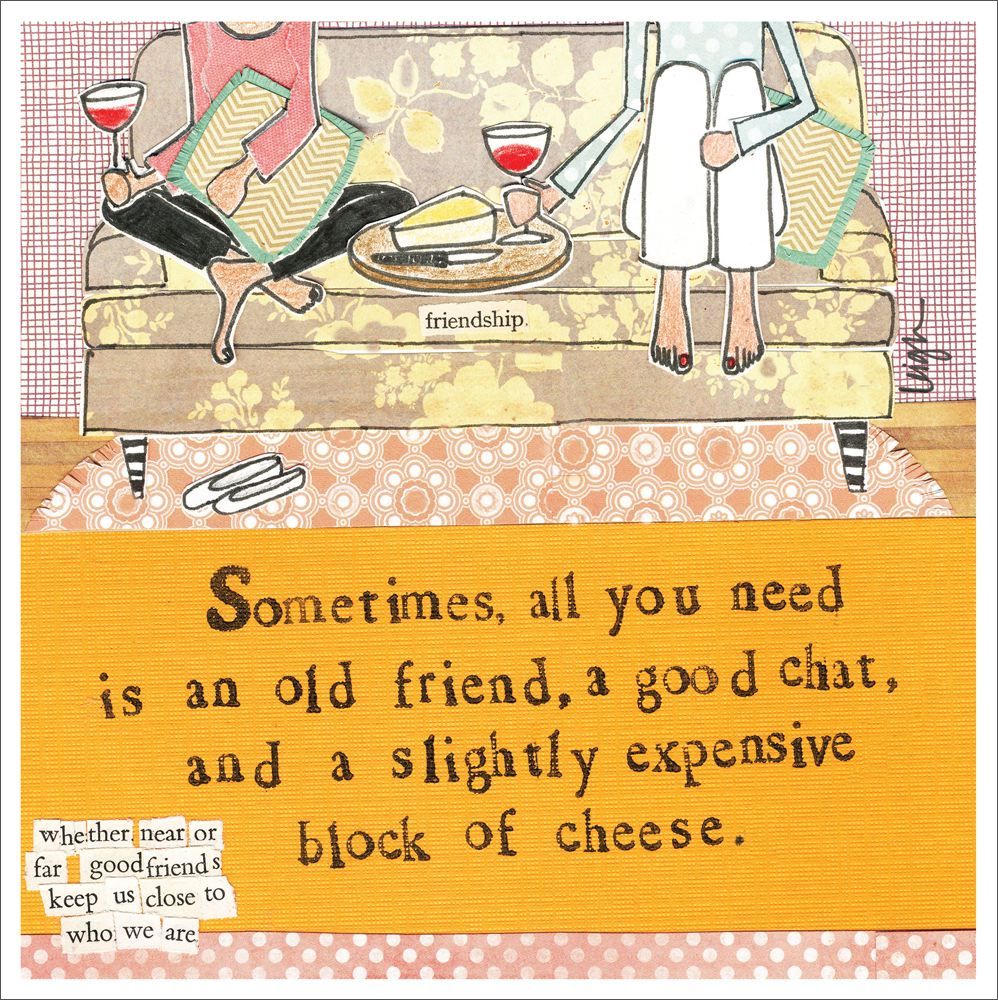 Card-Block Of Cheese