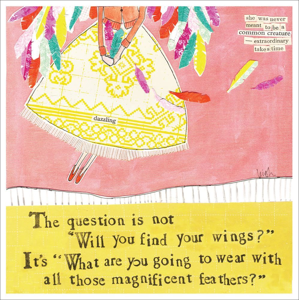 Card-Feathers