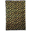 Wrap-Cats Gold On Black