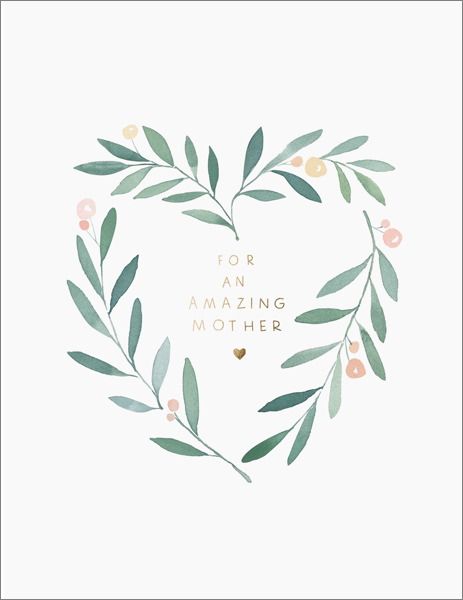 Foil Card-Amazing Mother