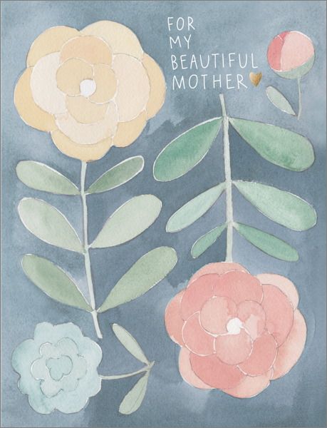 Foil Card-My Beautiful Mother