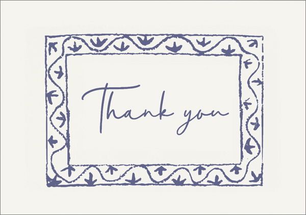 Mini Card-Thank you