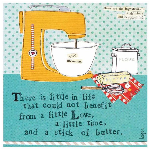 Card-Stick of Butter