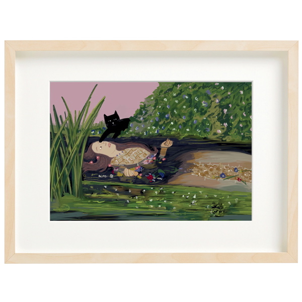 Art Print-Ofelinea Cat