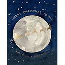 Foil Card-Santa Moon