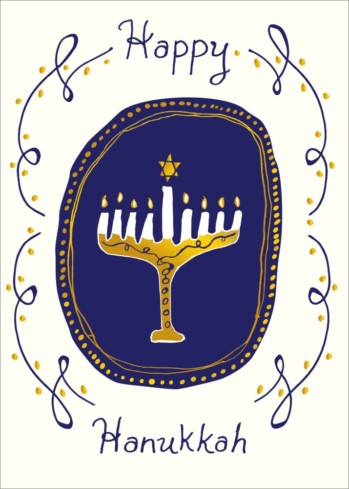 Card-Happy Hanukkah