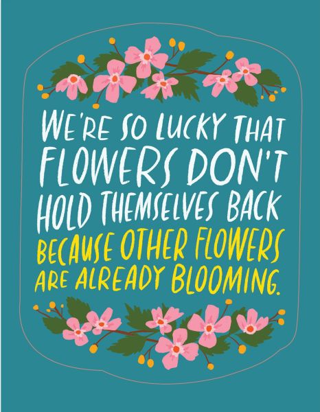 Sticker Card-Already Blooming