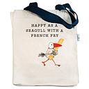 Large Tote Bag-French Fry