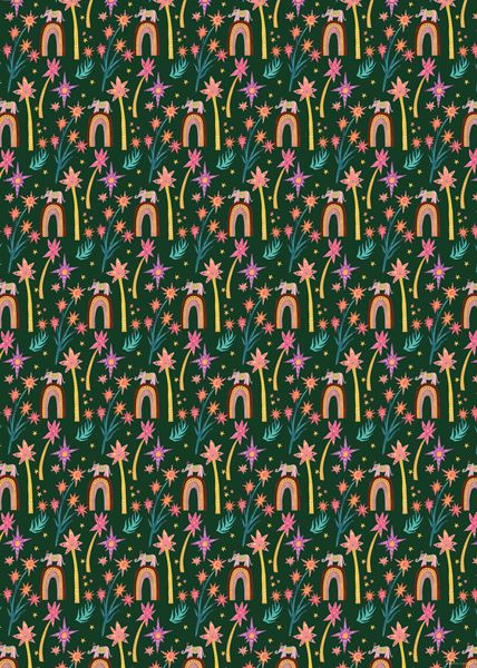 Wrap-Elephant Rainbow