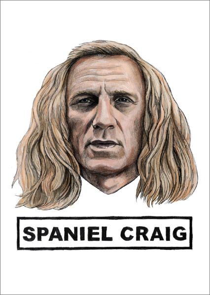 Card-Spaniel Craig