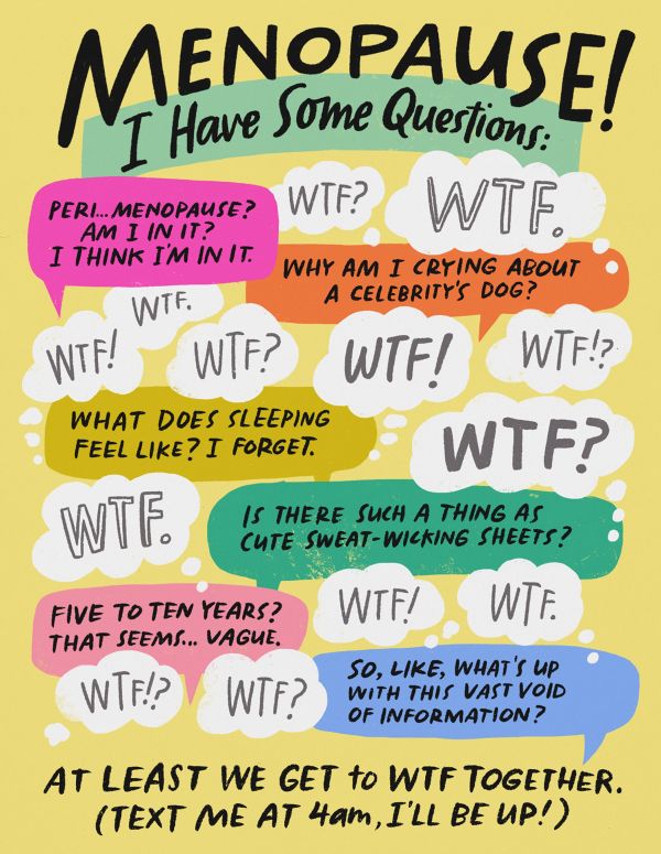 Card-I Have Some Questions Menopause