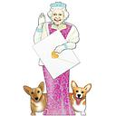 3D Card-The Queen