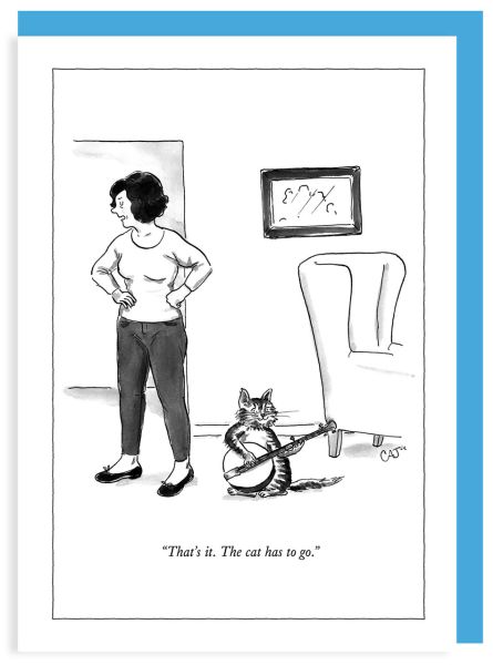 Card-The Cat Has To Go