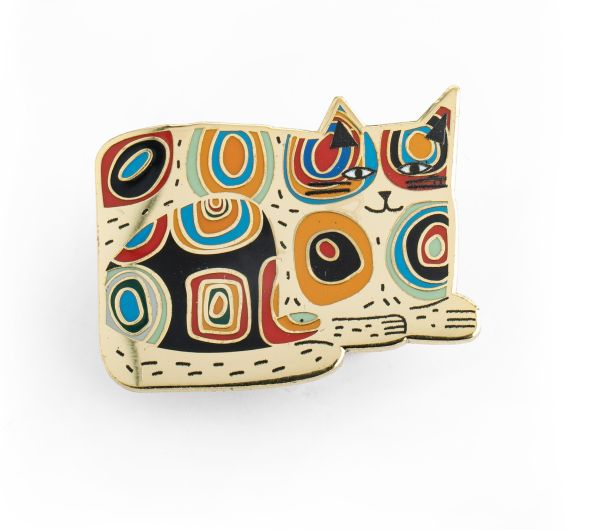 Luxury Enamel Pin-Wassily Cat