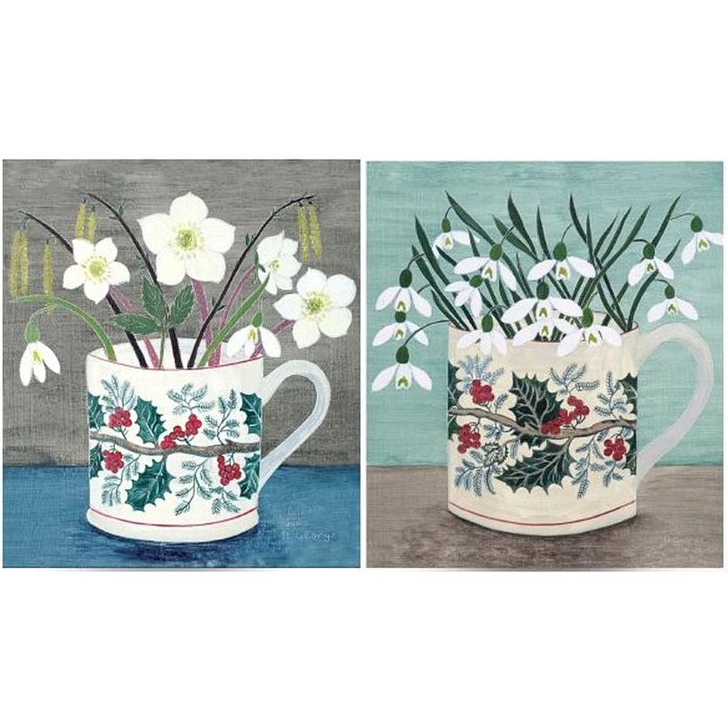 Card Pack of 6 (2 designs)-Debbie George