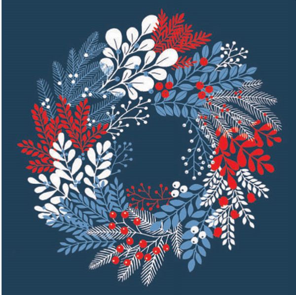 Card Pack of 6-Wreath