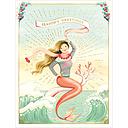 Foil Card-Mermaid Holiday