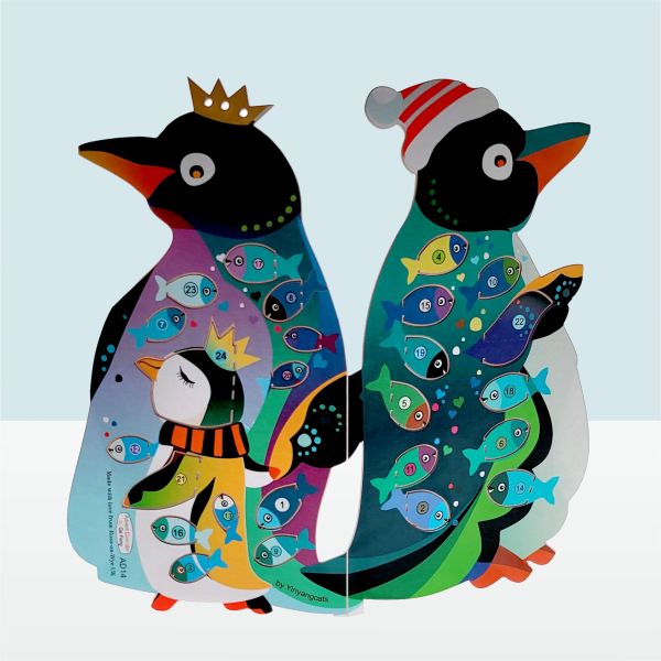Advent Cal Card-Penguin