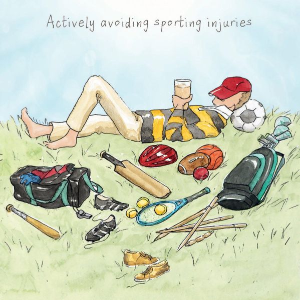 Card-Avoiding Sporting Injuries